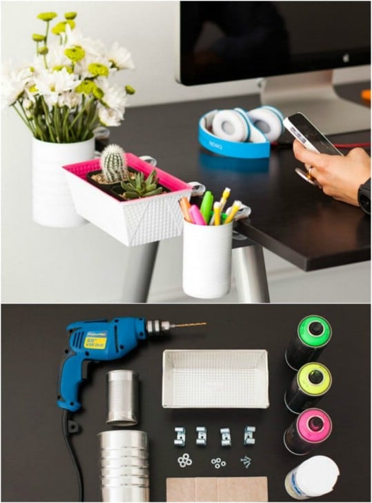 DIY Office Organizers
 21 Awesome DIY Desk Organizers That Make The Most Your