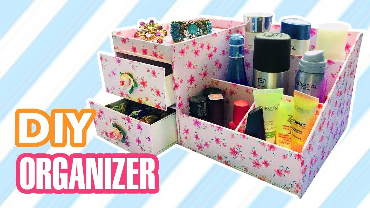 DIY Organizer Box
 DIY Desk Organizer