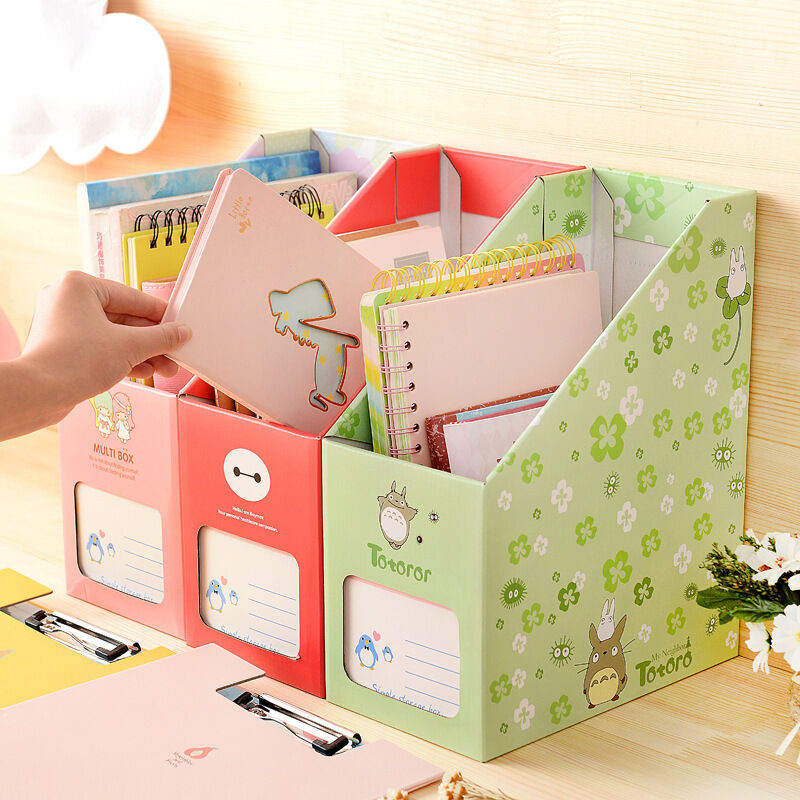 DIY Organizer Box
 Fashion DIY CardBoard Storage Box student hostel Pen