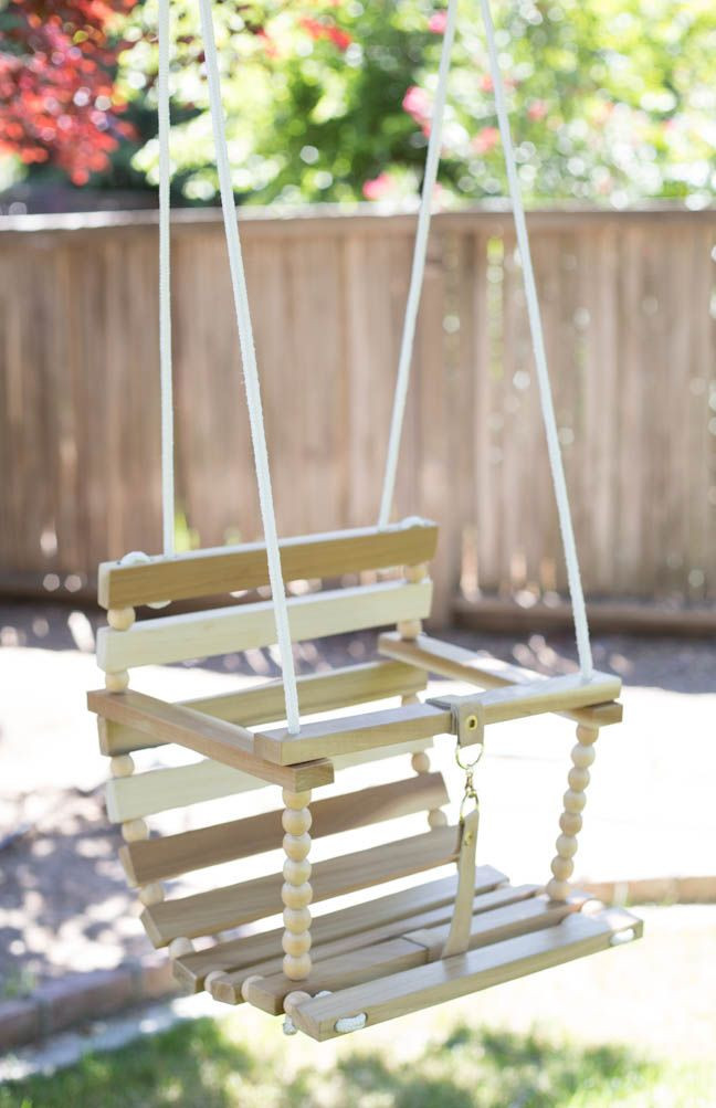 DIY Outdoor Baby Swing
 DIY Tree Swing for Baby