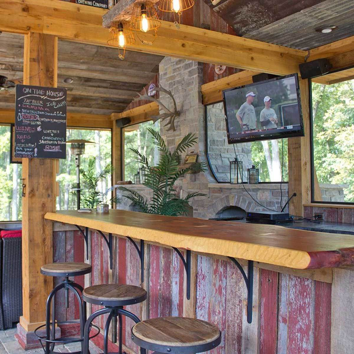DIY Outdoor Bar Plans
 10 Inspiring Outdoor Bar Ideas — The Family Handyman