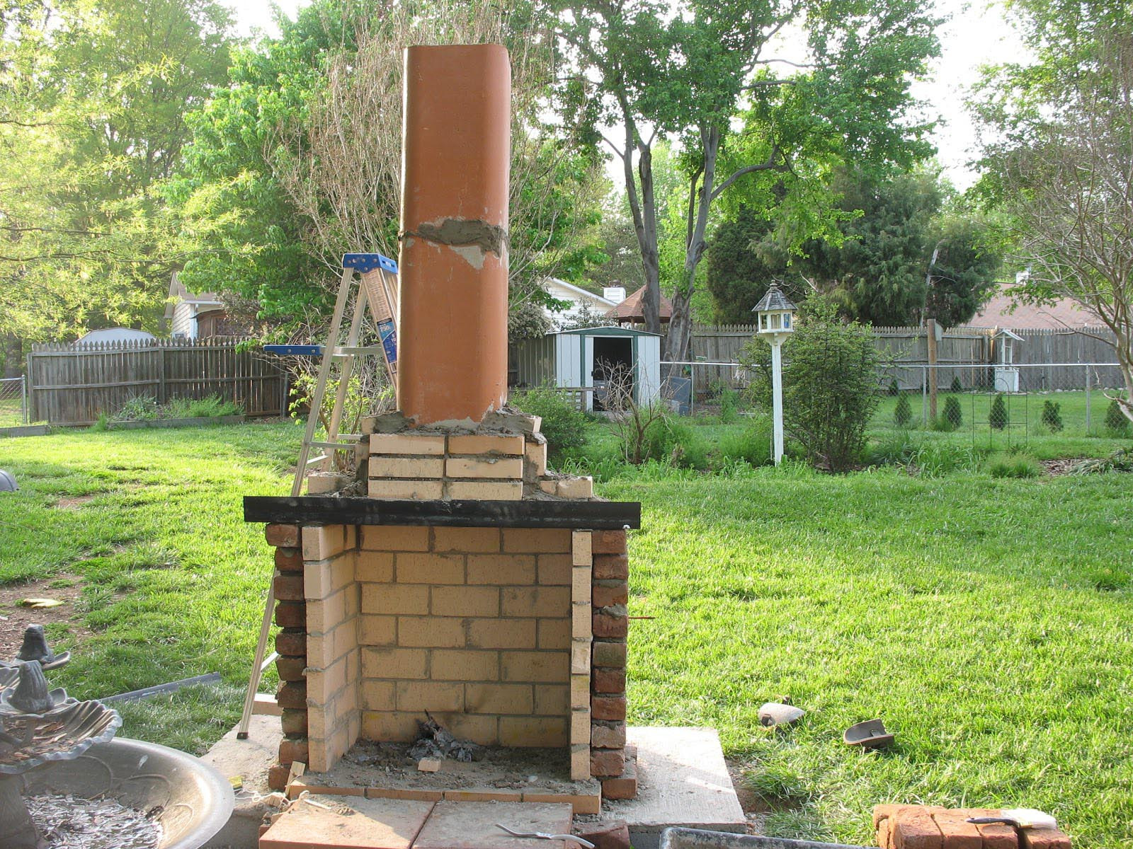 DIY Outdoor Brick Fireplace
 Diy Outdoor Fireplace is Perfect Idea