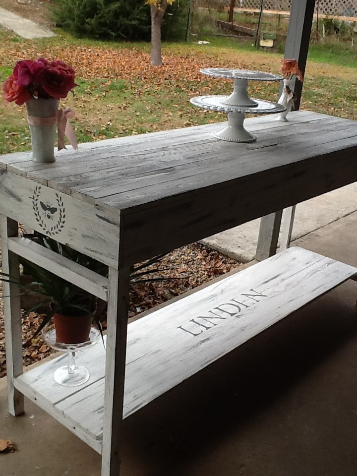DIY Outdoor Buffet Table
 31 best Outdoor Console Table Ideas images on Pinterest