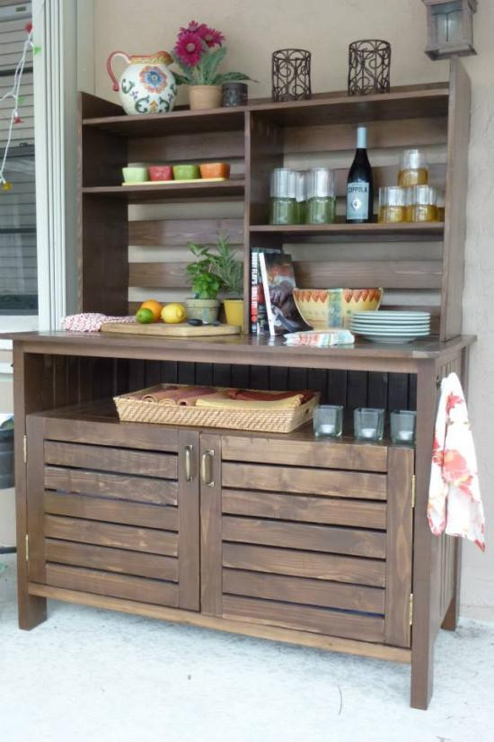 DIY Outdoor Buffet Table
 Reader Showcase Chesapeake Buffet The Design Confidential