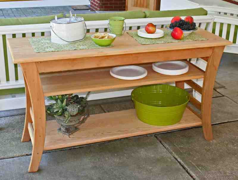 DIY Outdoor Buffet Table
 PDF Build Outdoor Buffet Table Plans DIY Free child toy