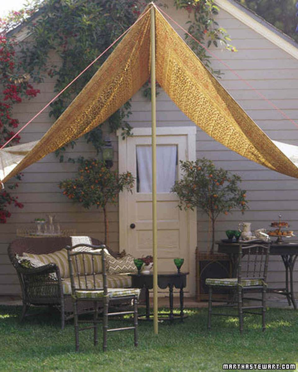 DIY Outdoor Canopy
 25 Easy DIY Sun Shade Ideas for your Beautiful Backyard