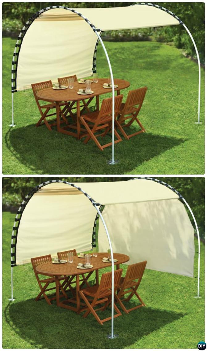 DIY Outdoor Canopy Frame
 DIY Outdoor PVC Canopy Projects [Picture Instructions]