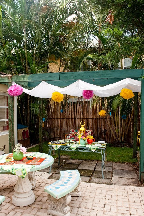 DIY Outdoor Canopy
 16 Easy DIY Backyard Sun Shade Ideas for your Backyard or