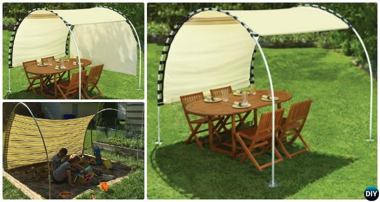 DIY Outdoor Canopy
 DIY Outdoor PVC Canopy Projects [Picture Instructions]
