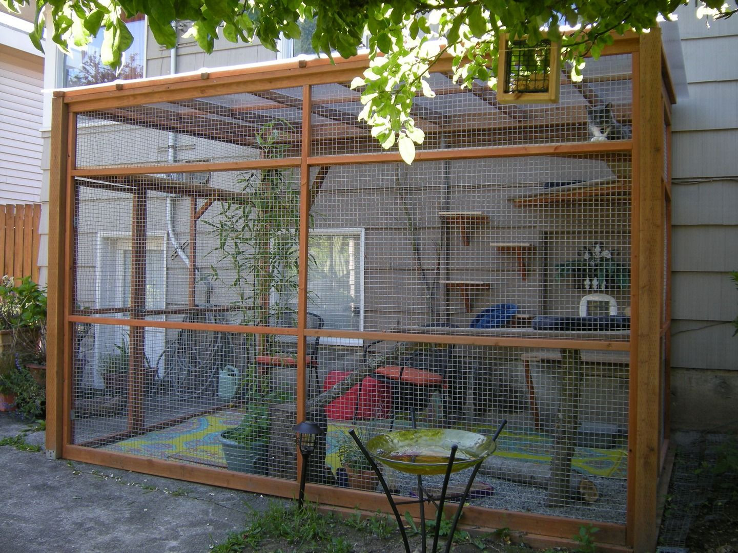 DIY Outdoor Cat Enclosure
 Catios We build attractive catios and offer Catio Spaces