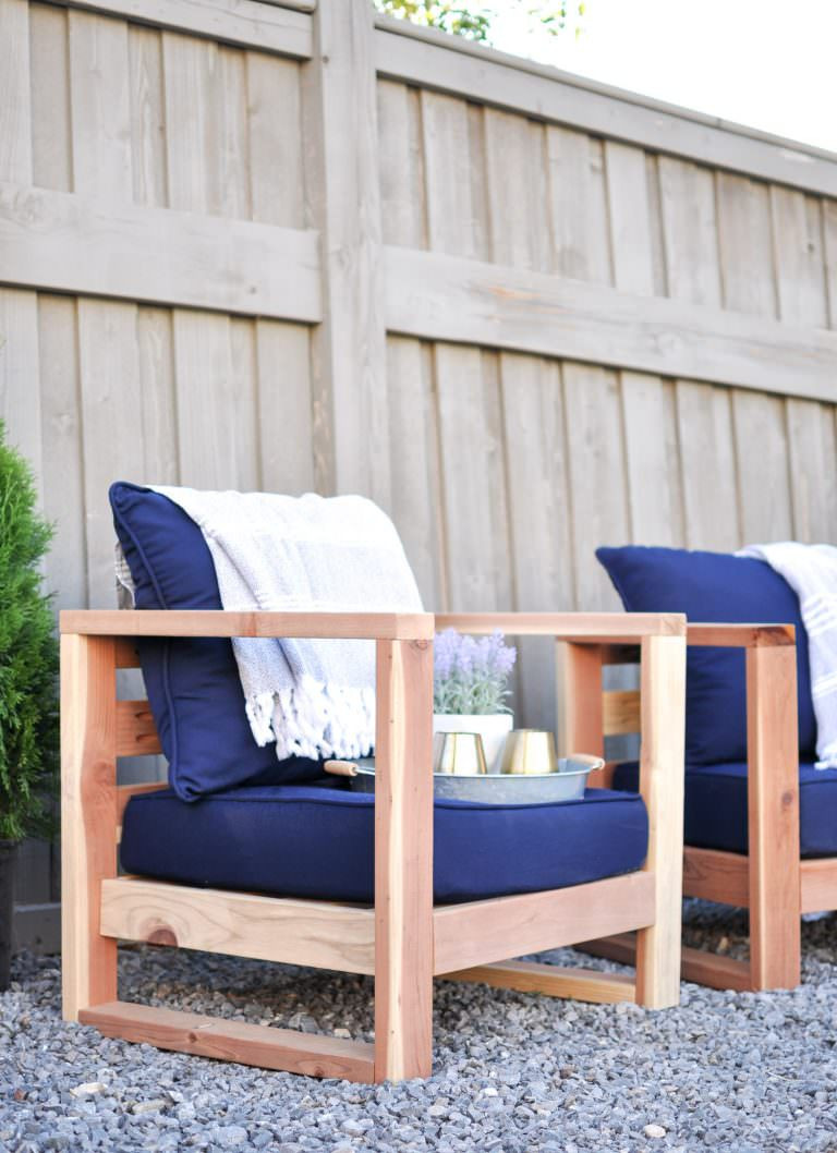 DIY Outdoor Chair
 Easy DIY Outdoor Garden & Patio Furniture • The Garden Glove
