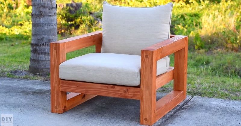 DIY Outdoor Chair
 DIY a Beautiful Modern Outdoor Chair