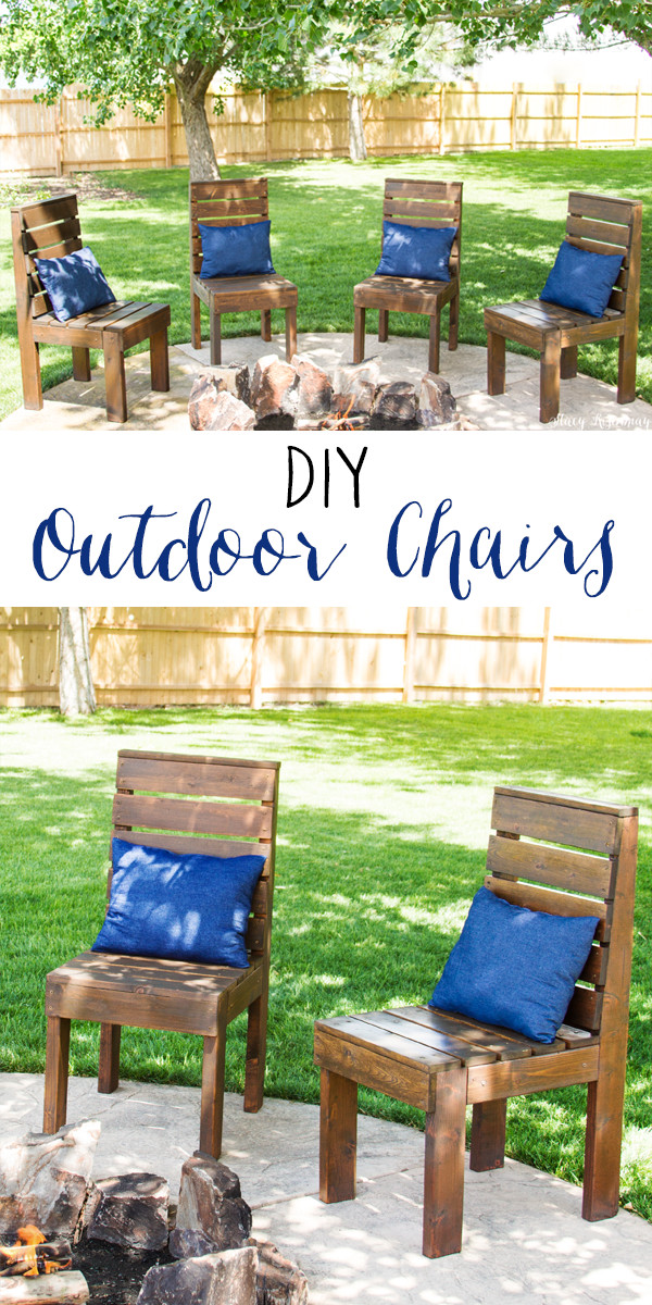 DIY Outdoor Chairs
 Easy DIY Outdoor Chairs Stacy Risenmay