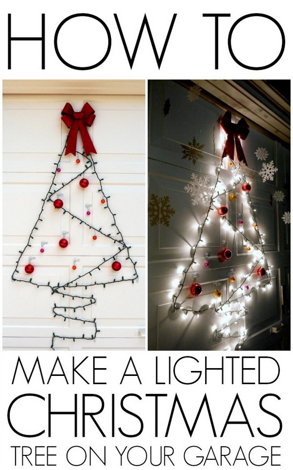 DIY Outdoor Christmas Light Tree
 20 Most Beautiful Outdoor Decoration Ideas for Christmas