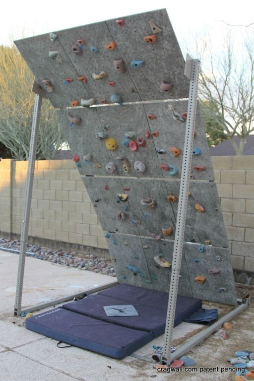 DIY Outdoor Climbing Wall
 CRAGWALL