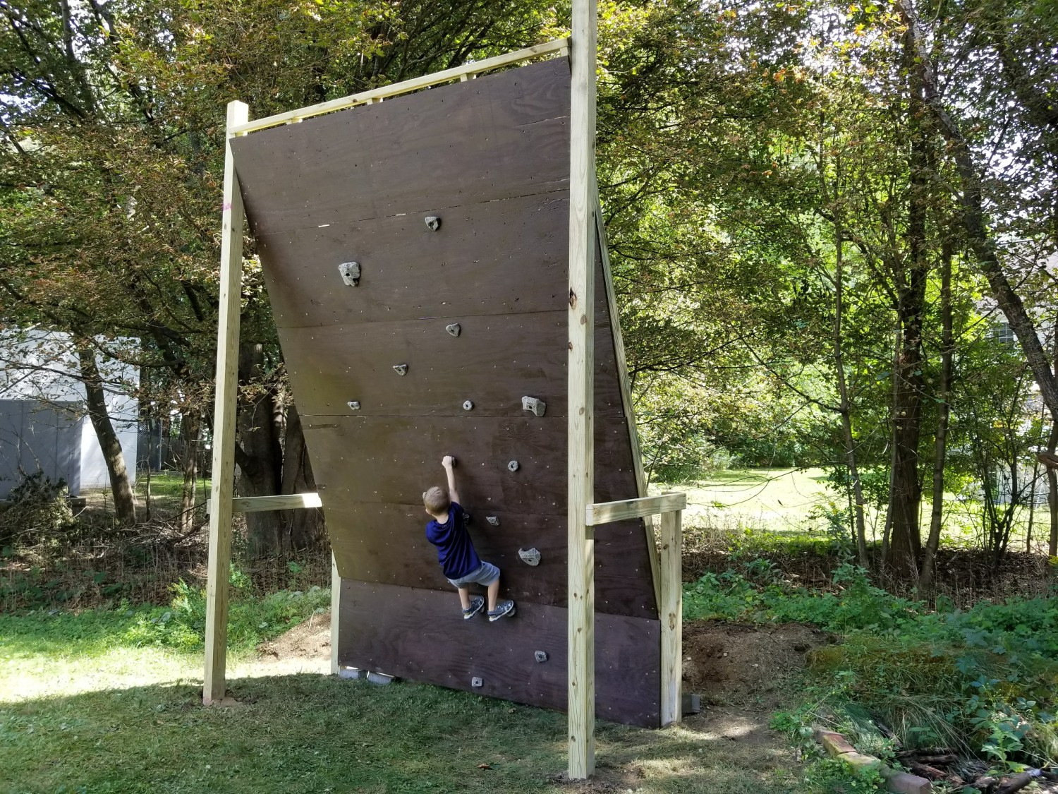 DIY Outdoor Climbing Wall
 Tutorial How I Built My Woody – DIY Outdoor Rock Climbing