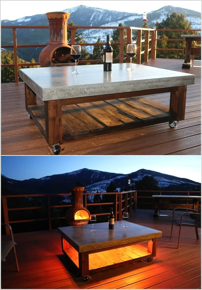 DIY Outdoor Coffee Table
 13 DIY Outdoor Coffee Table Ideas