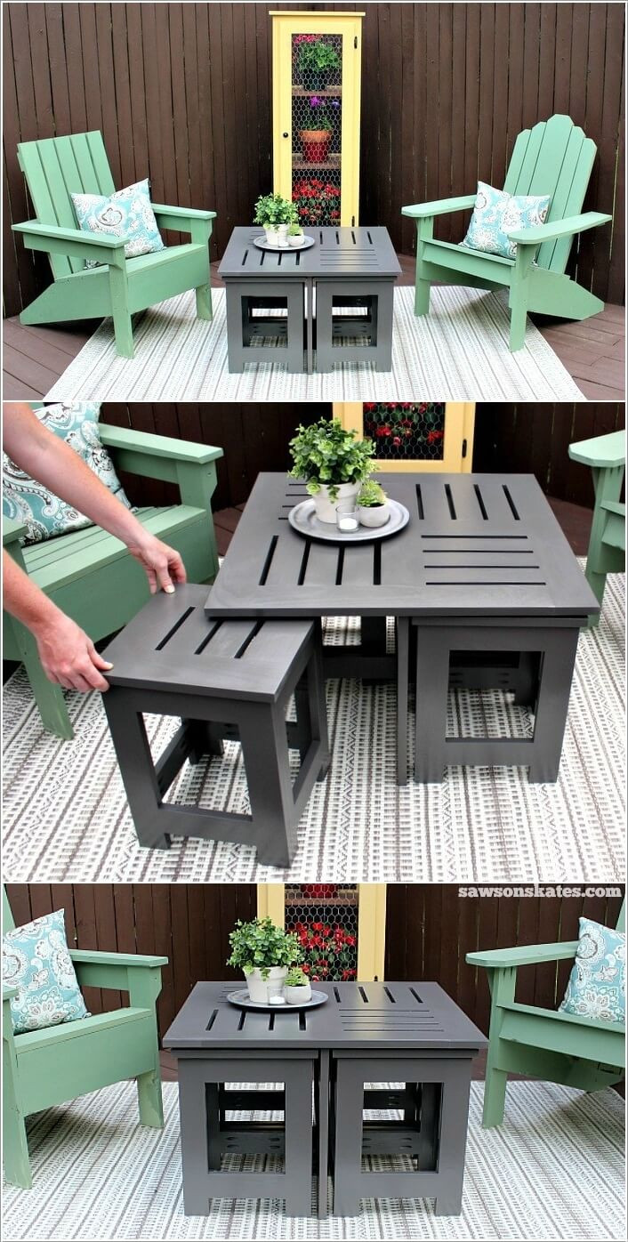DIY Outdoor Coffee Table
 13 DIY Outdoor Coffee Table Ideas