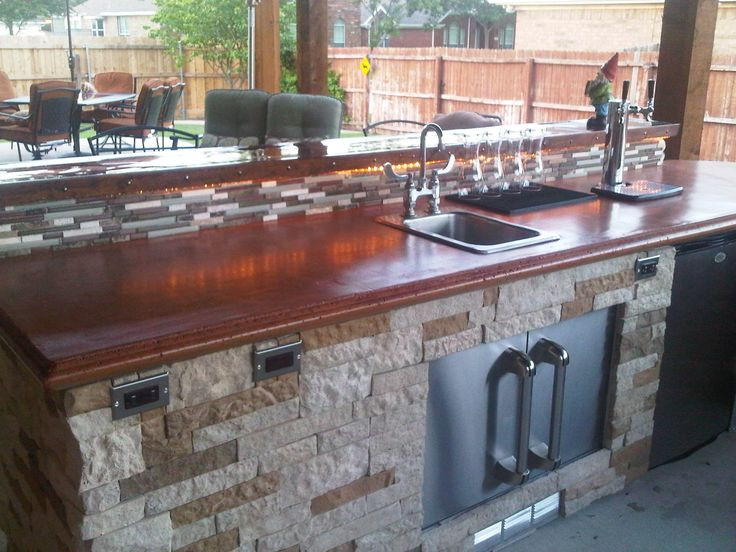 DIY Outdoor Concrete Countertop
 17 Best images about Projects to Try on Pinterest