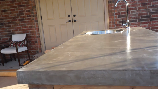 DIY Outdoor Concrete Countertop
 How to DIY Bud Friendly Concrete Countertops