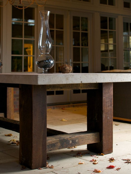 DIY Outdoor Concrete Table
 Concrete Table Top Home Design Ideas Remodel