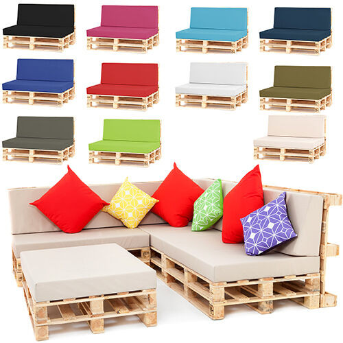 DIY Outdoor Couch Cushions
 Pallet Seating Garden Furniture DIY Trendy Foam Cushions