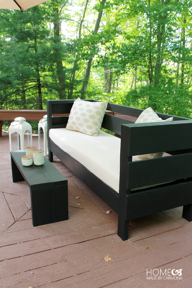 DIY Outdoor Couch
 Easy DIY Outdoor Garden & Patio Furniture • The Garden Glove