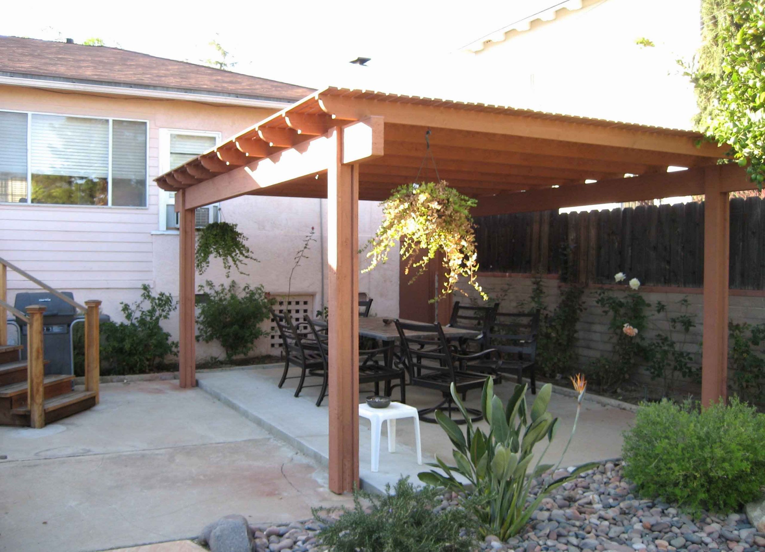 DIY Outdoor Covered Patio
 How to Build A Freestanding Patio Cover with Best 10
