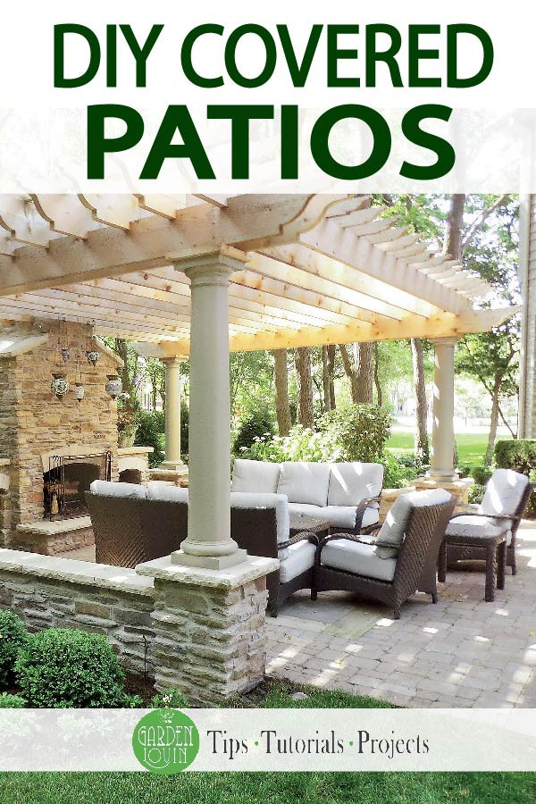 DIY Outdoor Covered Patio
 Garden Lovin