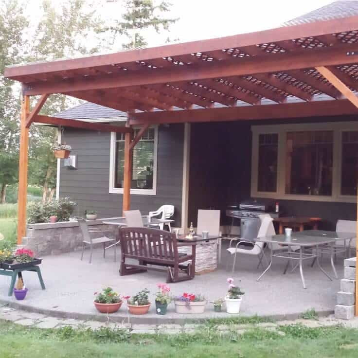 DIY Outdoor Covered Patio
 How to Build a DIY Covered Patio