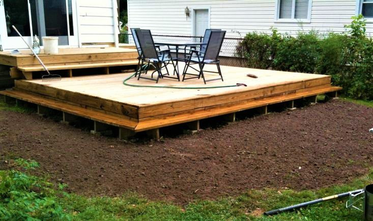 DIY Outdoor Deck
 10 Beautiful DIY Backyard Decks