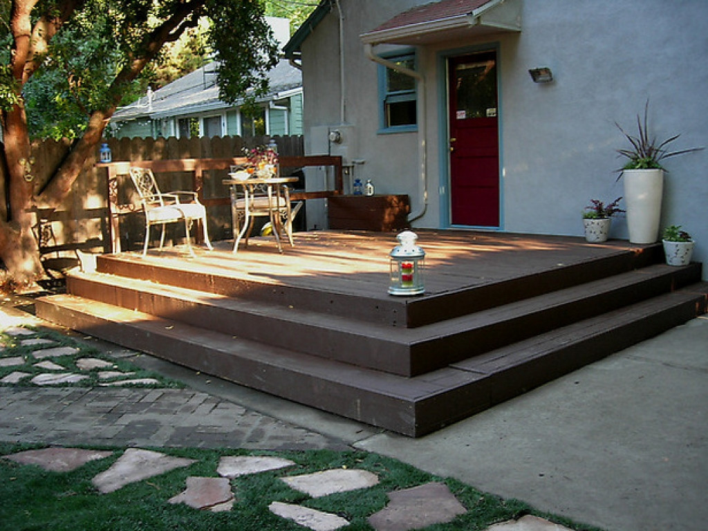 DIY Outdoor Deck
 Backyard deck ideas deck privacy screen diy diy deck