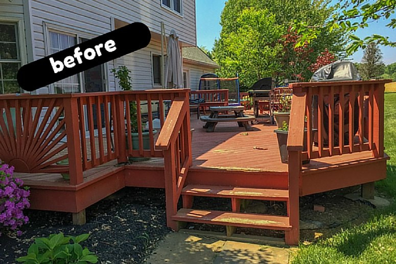 DIY Outdoor Deck
 Deck & Cover A DIY Outdoor Space Makeover Story