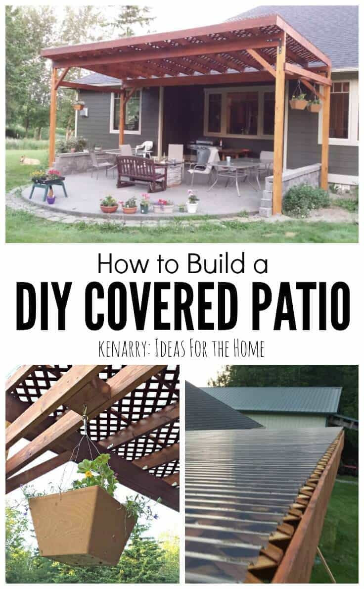 DIY Outdoor Deck
 How to Build a DIY Covered Patio