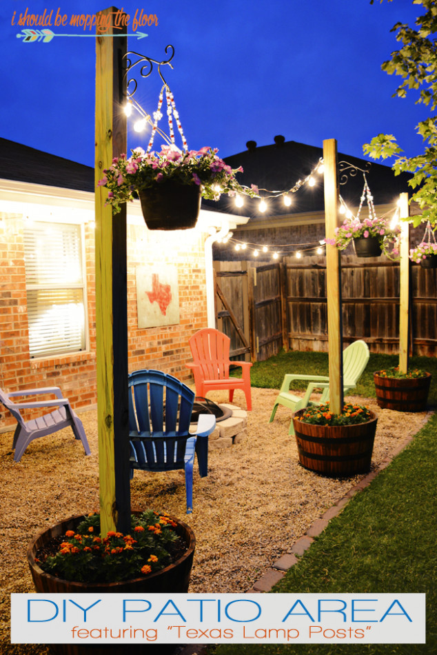 DIY Outdoor Deck
 10 Urban DIY Backyard and Patio Lighting Ideas