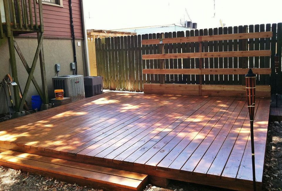 DIY Outdoor Deck
 10 Beautiful Easy DIY Backyard Decks