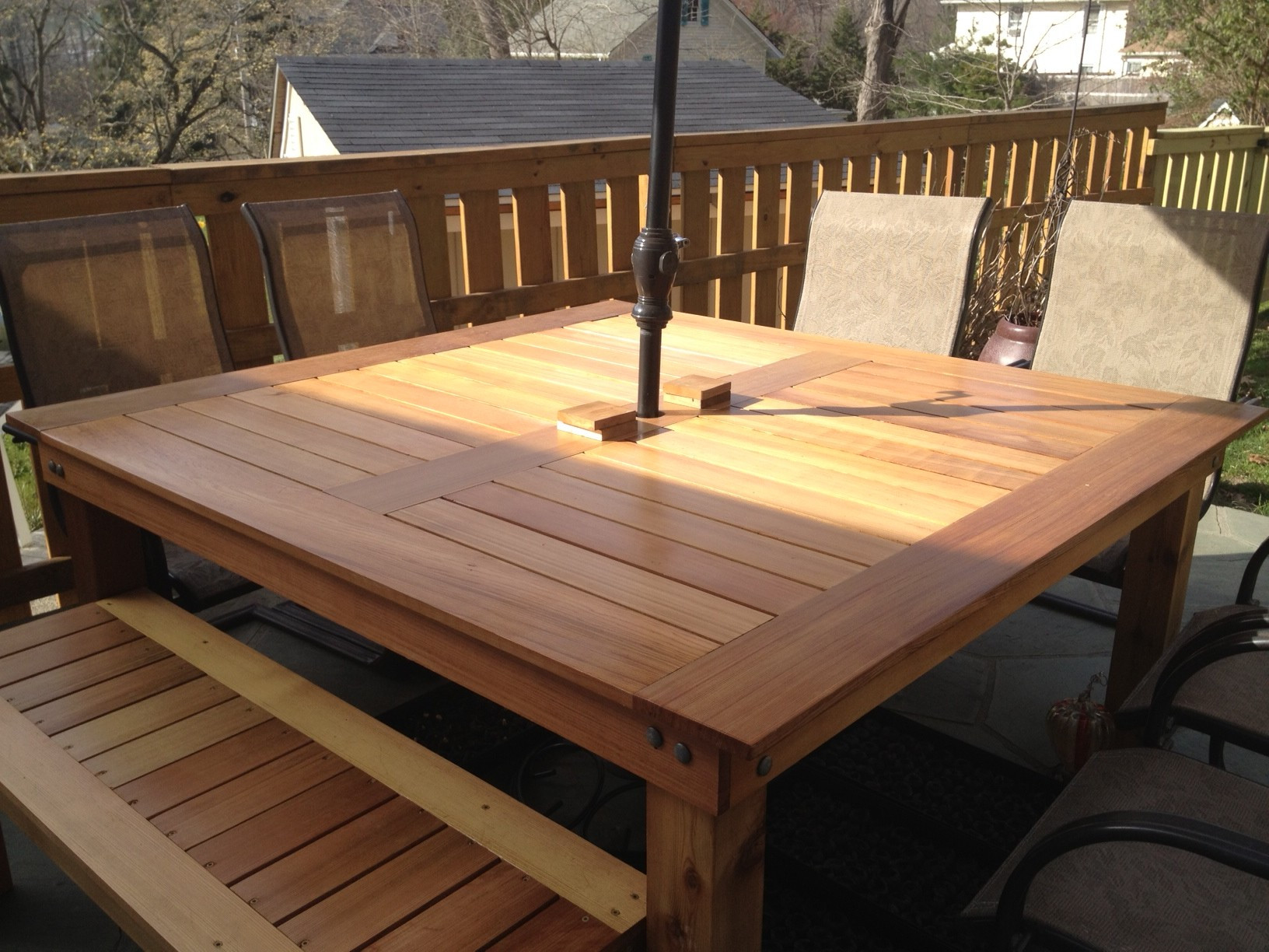 DIY Outdoor Dining Table Plans
 Ana White