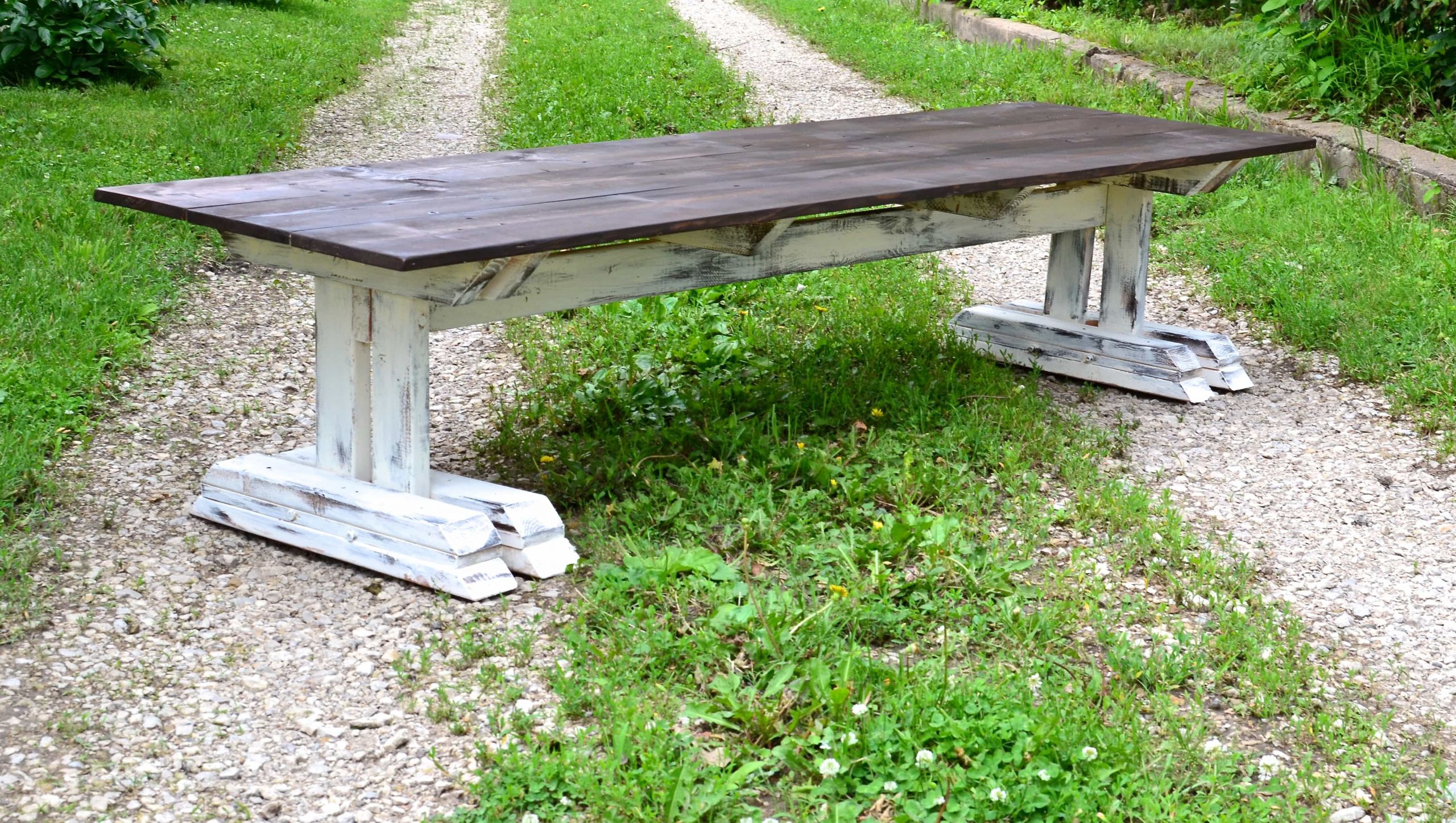 DIY Outdoor Farmhouse Table
 DIY Kids Farm Table Ella Claire