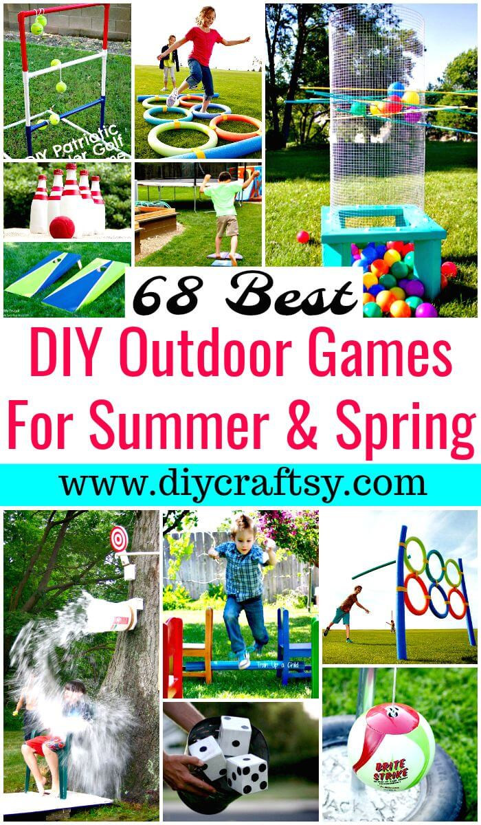 DIY Outdoor Games For Adults
 68 Best DIY Outdoor Games For Summer & Spring ⋆ DIY Crafts