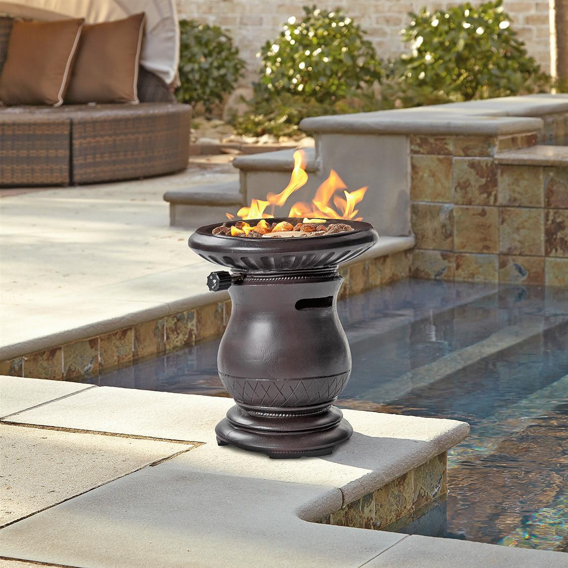 DIY Outdoor Gas Fire Pit
 Outdoor & Patio Appealing Diy Gas Fire Pit Design For
