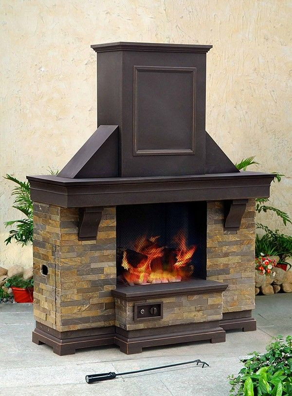 DIY Outdoor Gas Fireplace
 Sunjoy Outdoor Fireplace Kits For Sale