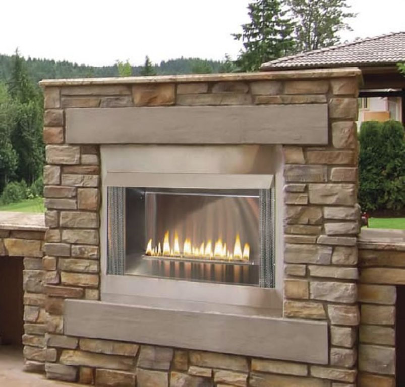 DIY Outdoor Gas Fireplace
 Beauty Outdoor Gas Fireplace — Rickyhil Outdoor Ideas