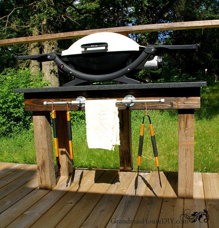 DIY Outdoor Grill
 How to build an outdoor grill station DIY wood working