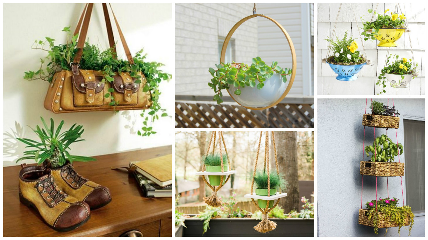 DIY Outdoor Hanging Planter
 12 Excellent DIY Hanging Planter Ideas For Indoors And