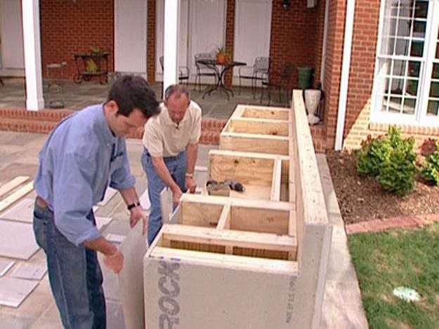 DIY Outdoor Kitchen Kits
 Outdoor Kitchen Construction – Masonry Wood Kits