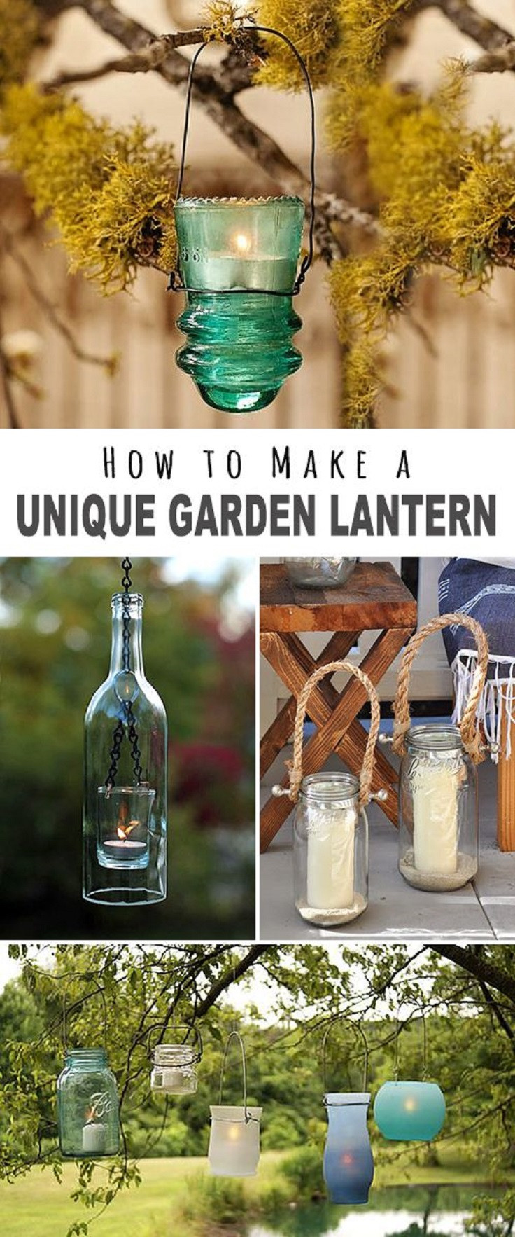 DIY Outdoor Lanterns
 9 Hyper Creative DIY Outdoor Lighting Ideas For Your Backyard