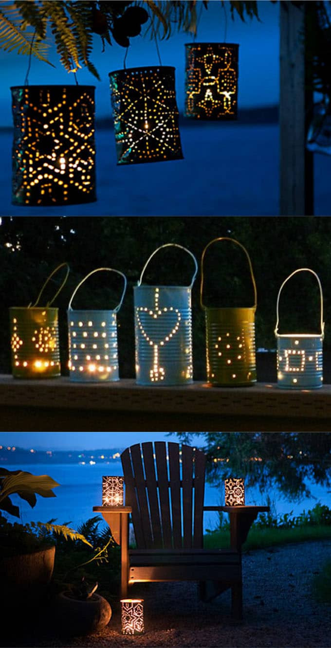 DIY Outdoor Light
 28 Stunning DIY Outdoor Lighting Ideas & So Easy