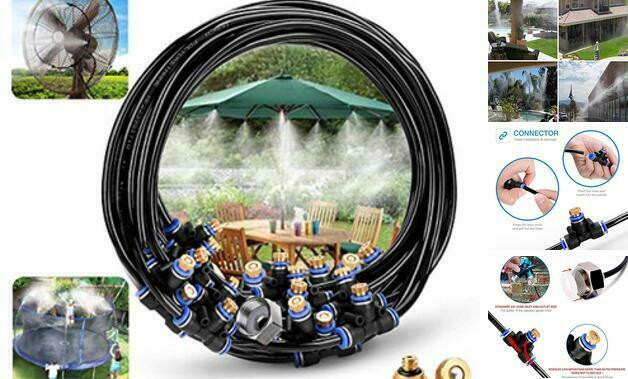 DIY Outdoor Mister System
 DIY Misting System Misting Cooling System Outdoor Mister