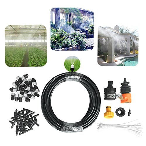 DIY Outdoor Mister System
 Diy Misting System 50Ft Outdoor Cooling Mist System Drip