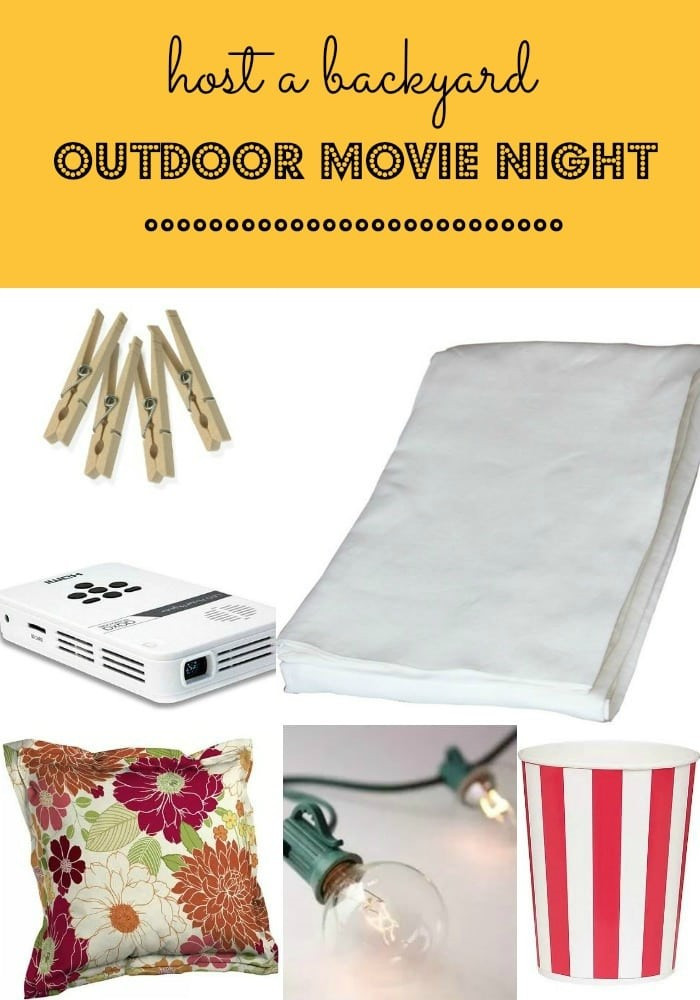 DIY Outdoor Movie Night
 DIY Outdoor Movie Night MomAdvice